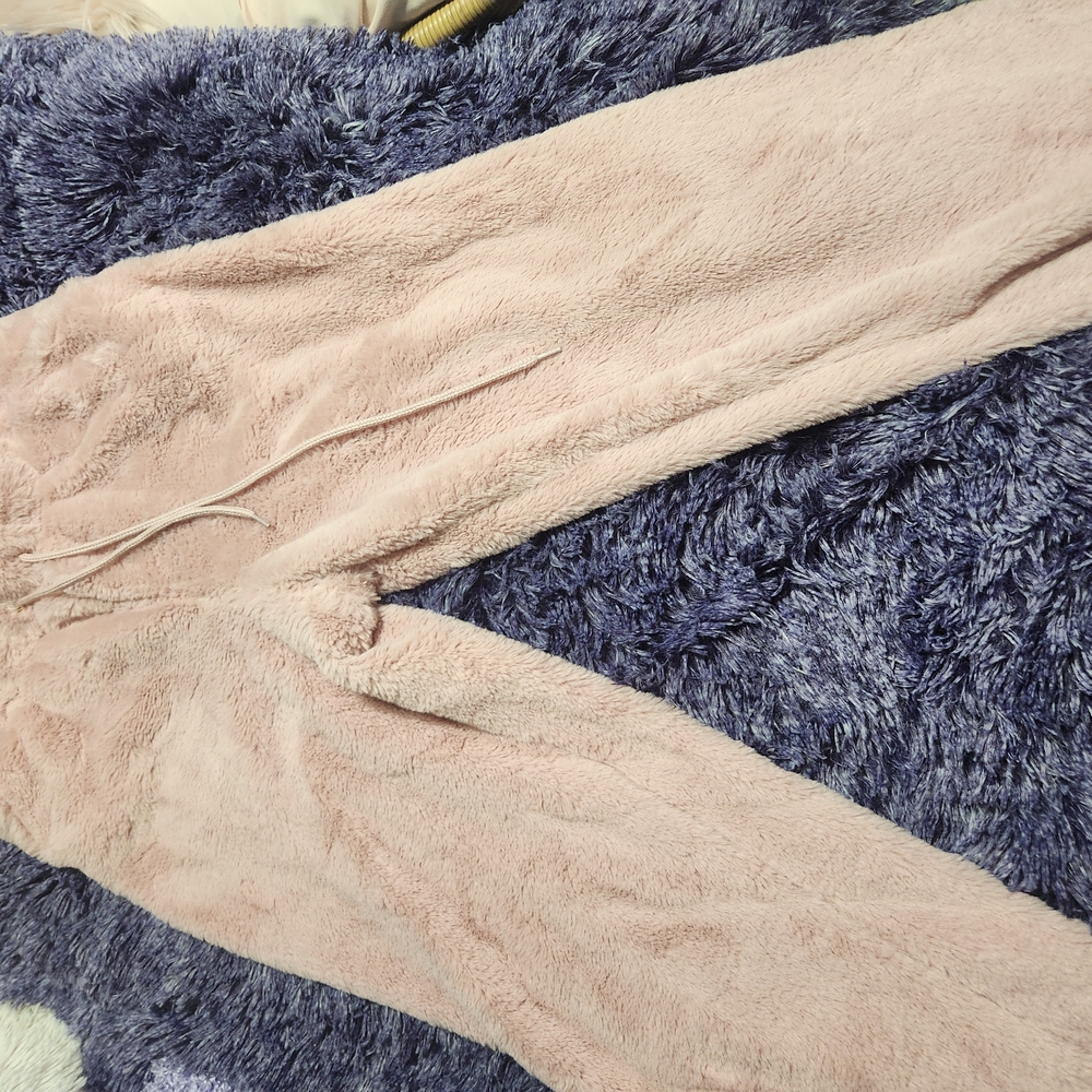 Cozy Pink Fleece Pants